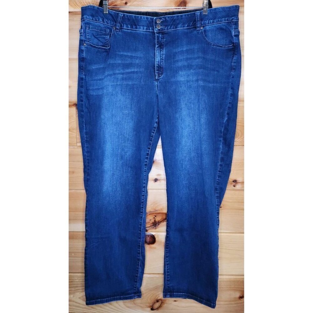 Lane Bryant Denim Jeans size 28R Designed in New York Comfort Waistband